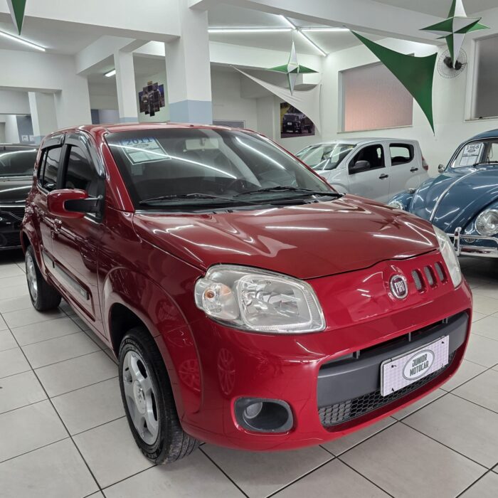 FIAT UNO 1.0 VIVACE VERMELHO 2011 FLEX