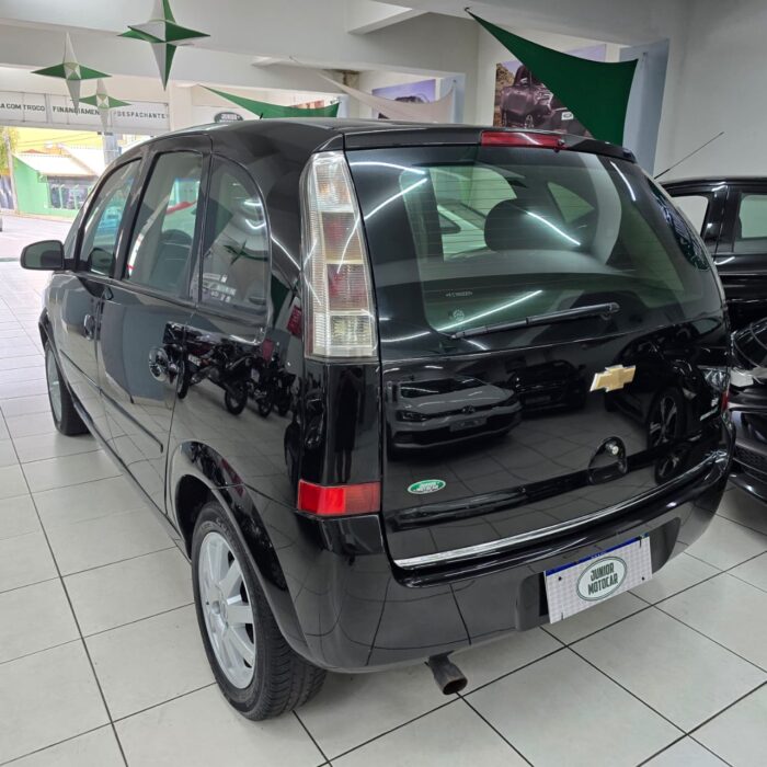 GM MERIVA 1.4 MAXX PRETA 2009 FLEX - Image 4