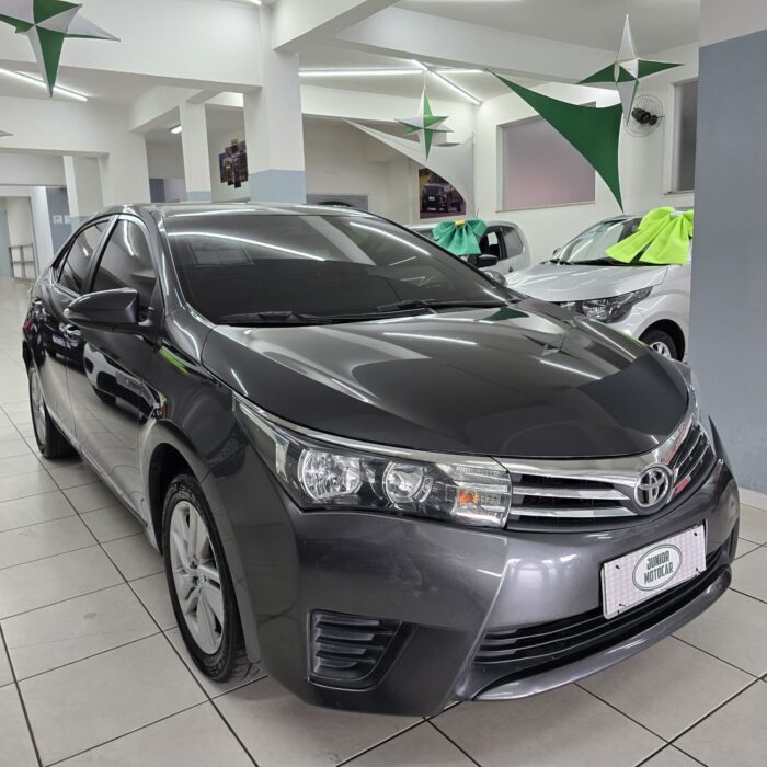 TOYOTA COROLLA 1.8 GLi AUT. CINZA 2017 FLEX