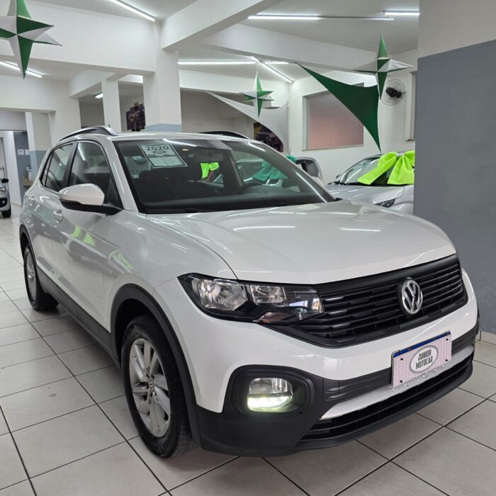 VW T-CROSS 1.0 SENSE TSi AUT. BRANCO 2020 FLEX