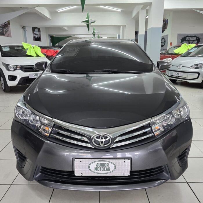 TOYOTA COROLLA 1.8 GLi AUT. CINZA 2017 FLEX - Image 2