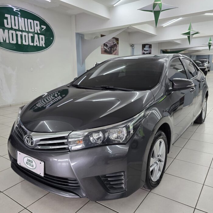 TOYOTA COROLLA 1.8 GLi AUT. CINZA 2017 FLEX - Image 3