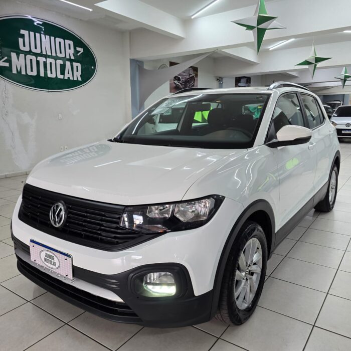VW T-CROSS 1.0 SENSE TSi AUT. BRANCO 2020 FLEX - Image 3