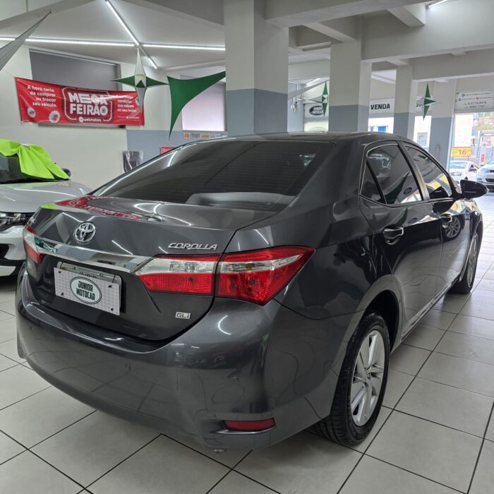 TOYOTA COROLLA 1.8 GLi AUT. CINZA 2017 FLEX - Image 6