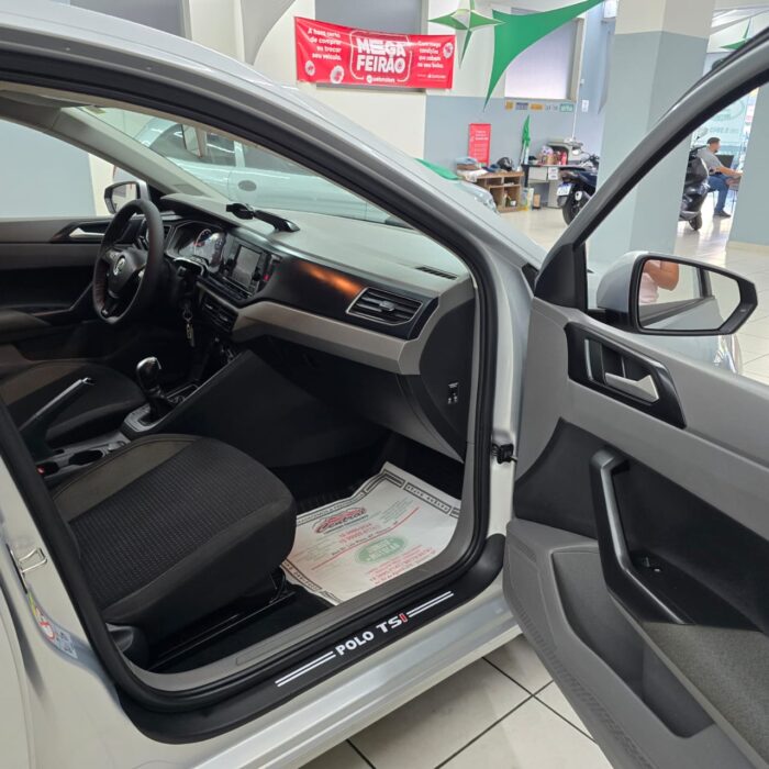 VW POLO 1.0 COMFORT. 200 TSi AUT. PRATA 2019 FLEX - Imagem 10