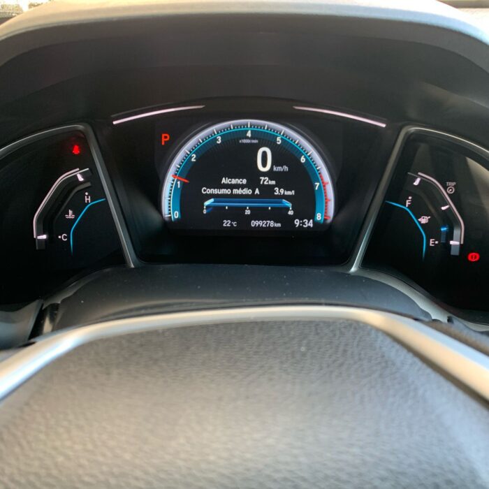 HONDA CIVIC 2.0 SEDAN EXL AUT. PRETO 2017 FLEX - Image 14