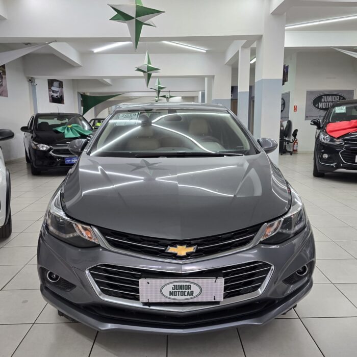 GM CRUZE 1.4 LTZ SEDAN AUT. CINZA 2019 FLEX - Image 2