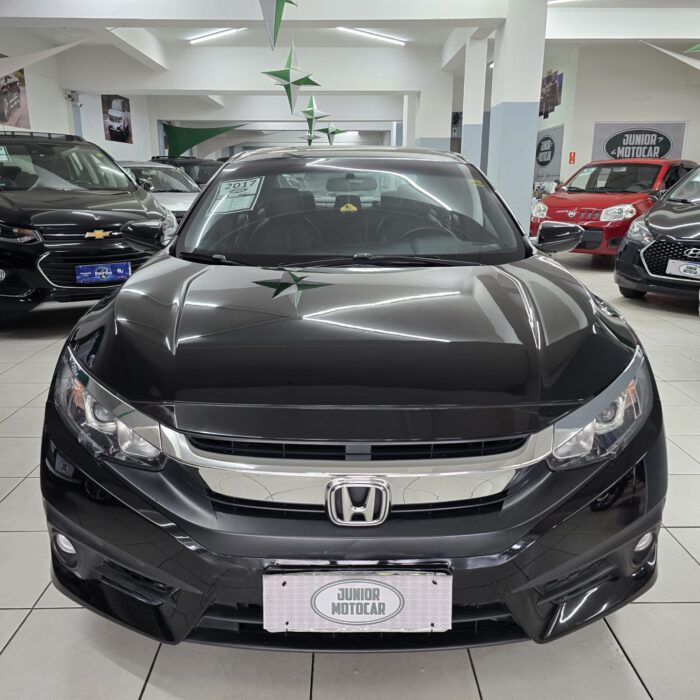 HONDA CIVIC 2.0 SEDAN EXL AUT. PRETO 2017 FLEX - Image 2