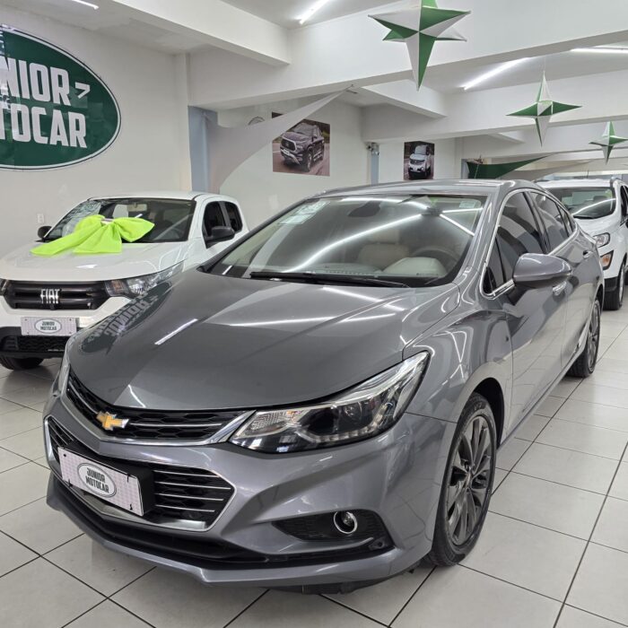 GM CRUZE 1.4 LTZ SEDAN AUT. CINZA 2019 FLEX - Image 3