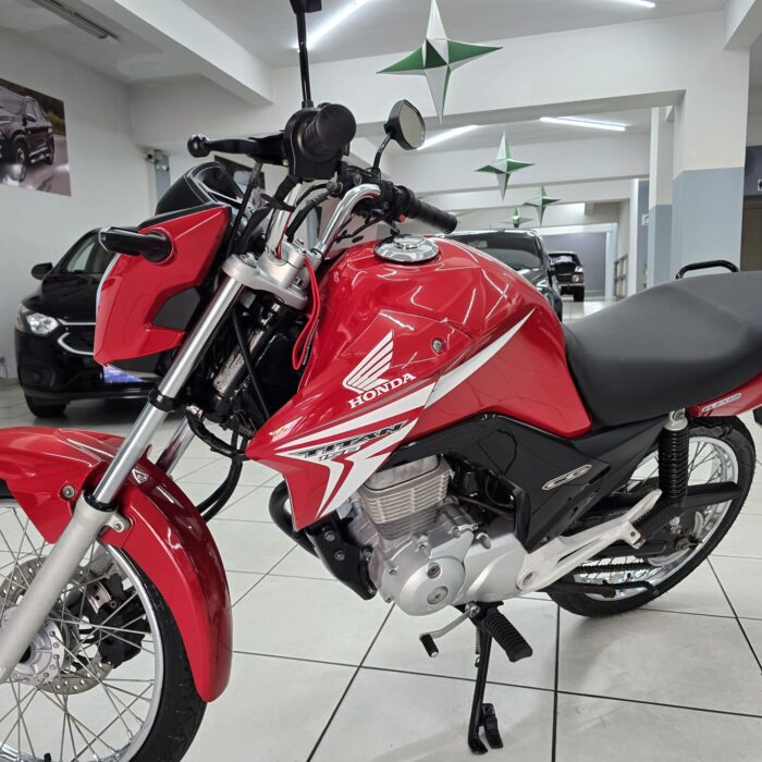HONDA CG 150 TITAN ESD VERMELHA 2015 FLEX - Image 4