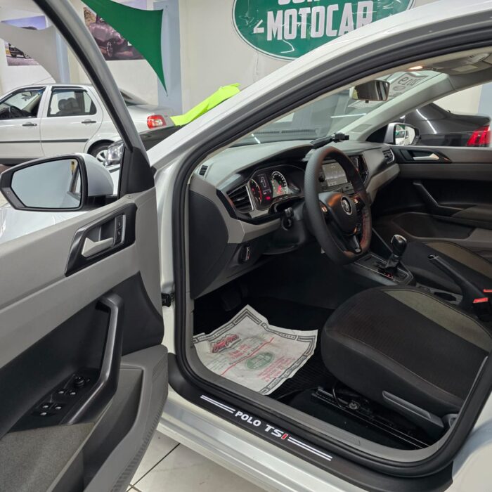 VW POLO 1.0 COMFORT. 200 TSi AUT. PRATA 2019 FLEX - Imagem 7