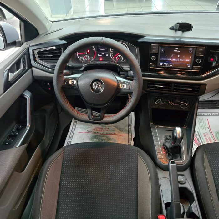 VW POLO 1.0 COMFORT. 200 TSi AUT. PRATA 2019 FLEX - Imagem 8