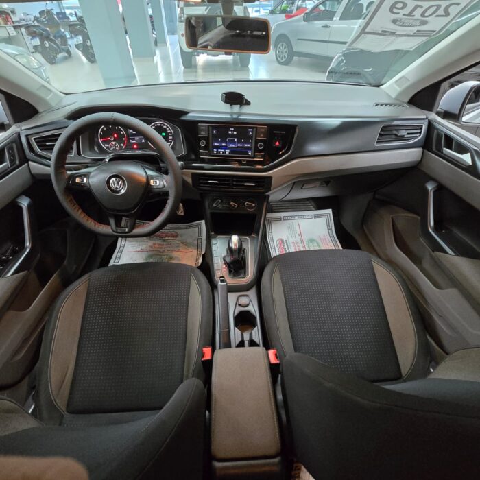 VW POLO 1.0 COMFORT. 200 TSi AUT. PRATA 2019 FLEX - Imagem 9
