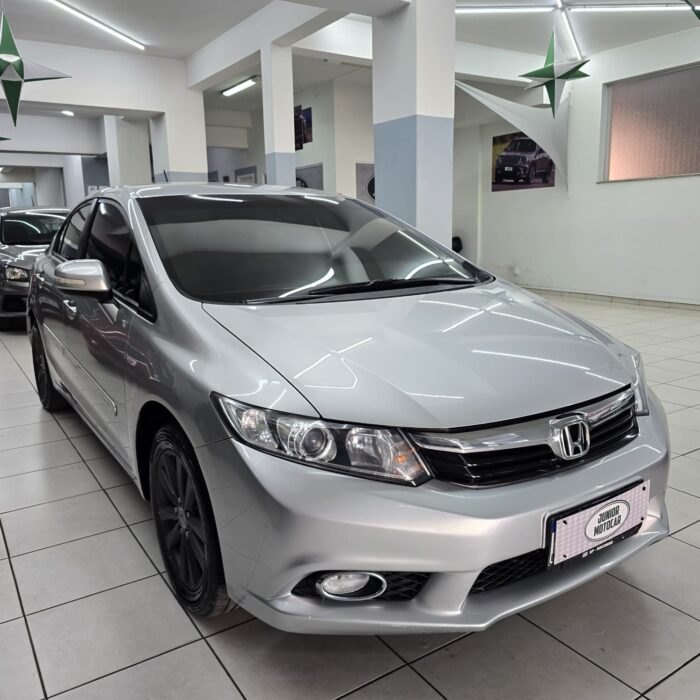 HONDA CIVIC 2.0 LXR AUT. PRATA 2014 FLEX