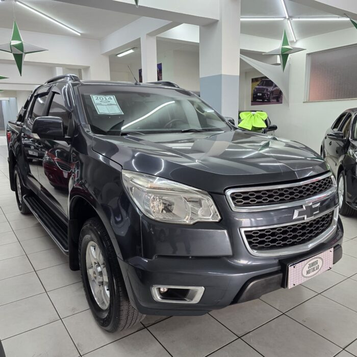 GM S10 2.4 LT CD 4X2 CINZA 2014 FLEX
