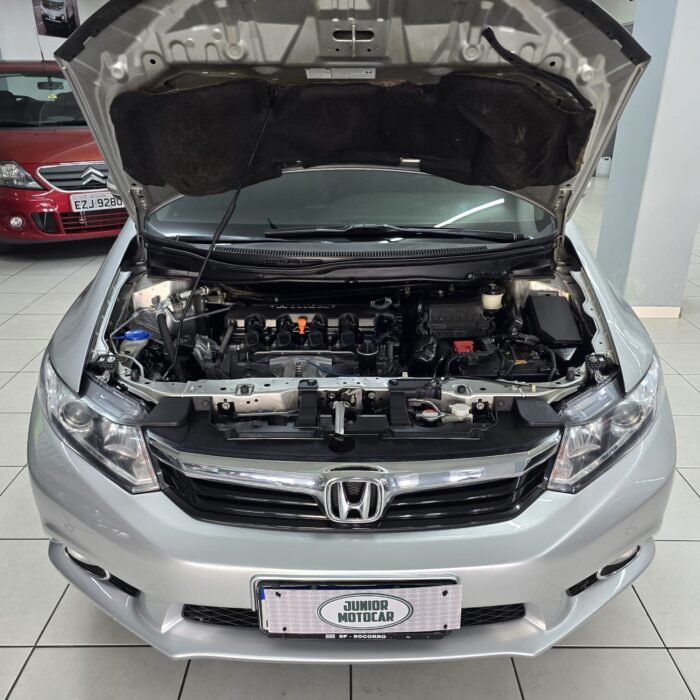 HONDA CIVIC 2.0 LXR AUT. PRATA 2014 FLEX - Imagem 15