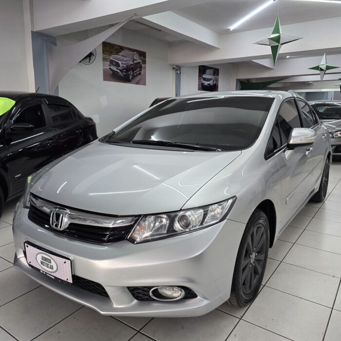 HONDA CIVIC 2.0 LXR AUT. PRATA 2014 FLEX - Imagem 3