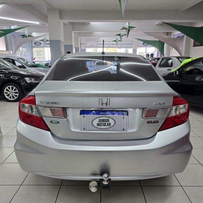 HONDA CIVIC 2.0 LXR AUT. PRATA 2014 FLEX - Imagem 5