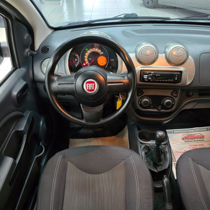FIAT UNO 1.4 VIVACE WAY PRATA 2011 FLEX - Imagem 8