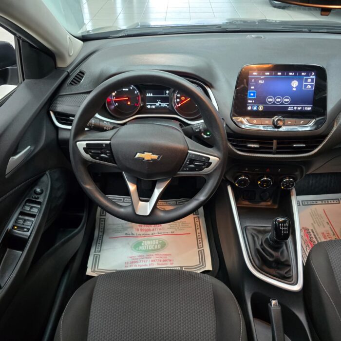 GM ONIX 1.0 LT CINZA 2025 FLEX - Imagem 8