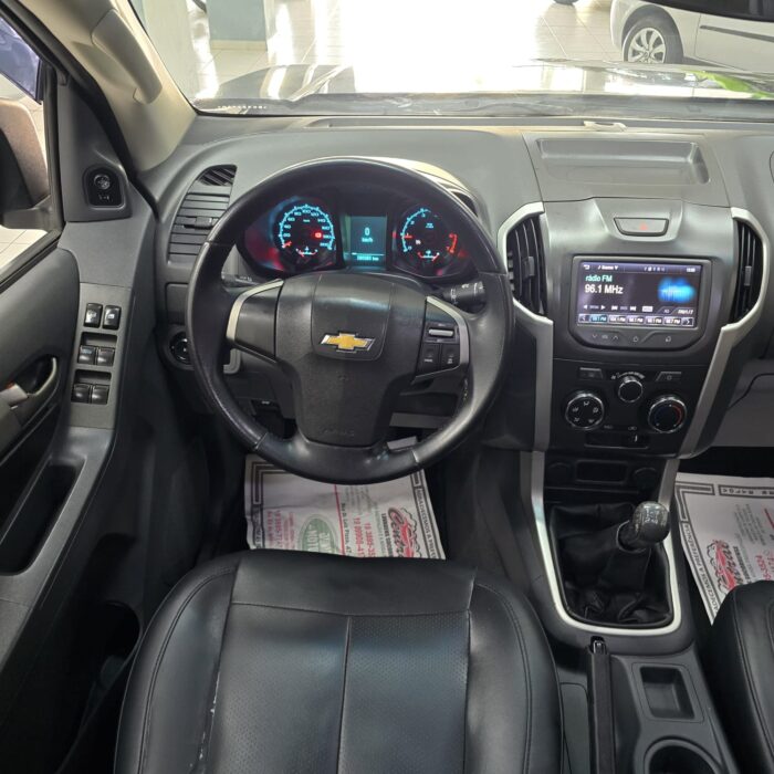 GM S10 2.4 LT CD 4X2 CINZA 2014 FLEX - Imagem 8