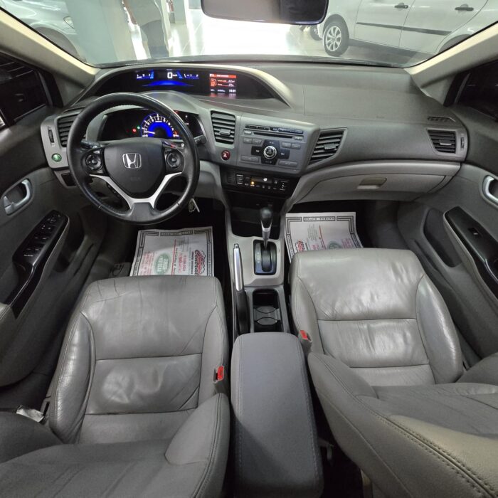 HONDA CIVIC 2.0 LXR AUT. PRATA 2014 FLEX - Imagem 9