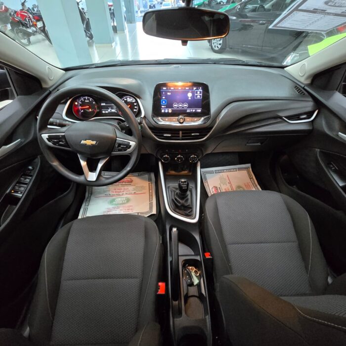 GM ONIX 1.0 LT CINZA 2025 FLEX - Imagem 9