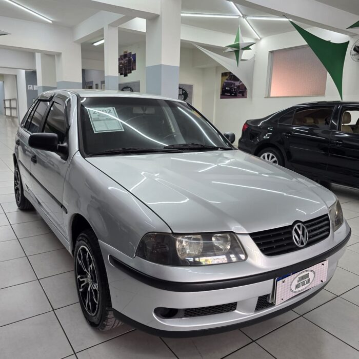 VW GOL 1.0 HIGHWAY PRATA 2002 FLEX