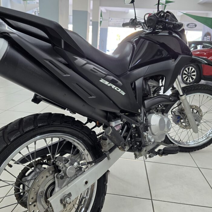 HONDA NXR 160 BROS ESDD PRETA 2016 FLEX - Imagem 8