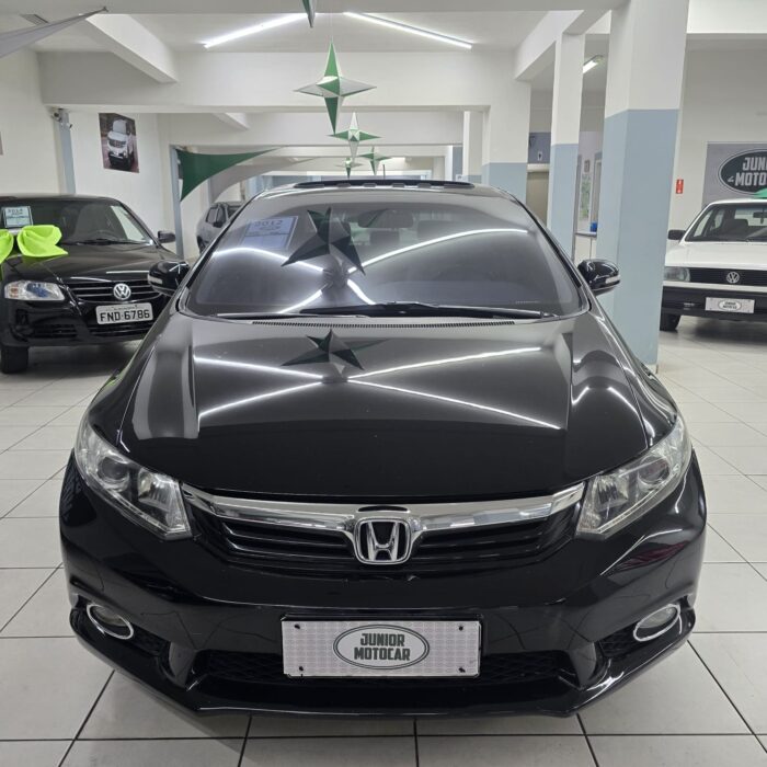 HONDA CIVIC SEDAN 1.8 EXS PRETO 2012 FLEX - Imagem 2