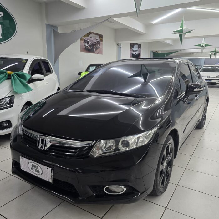 HONDA CIVIC SEDAN 1.8 EXS PRETO 2012 FLEX - Imagem 3