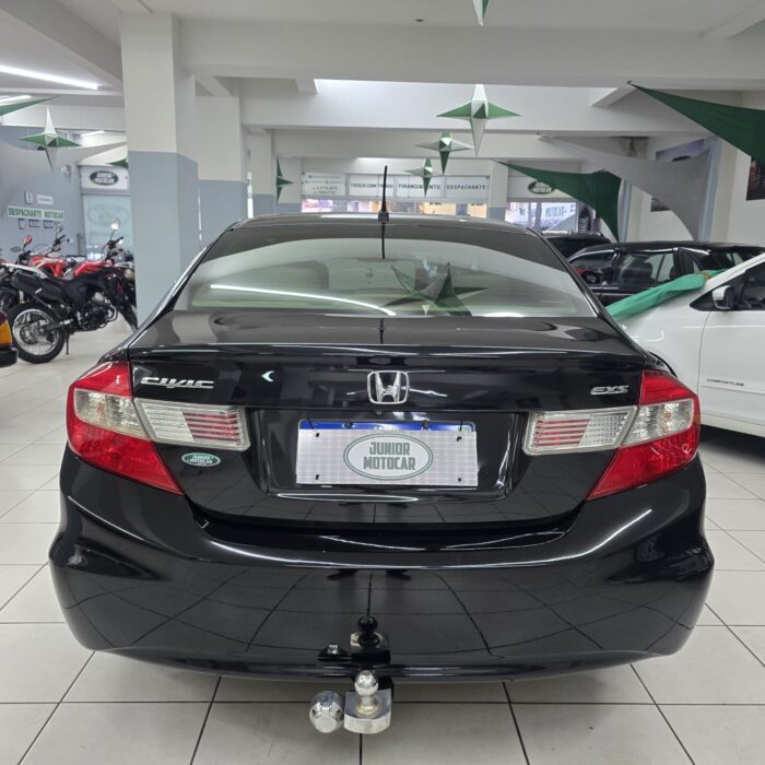HONDA CIVIC SEDAN 1.8 EXS PRETO 2012 FLEX - Imagem 5