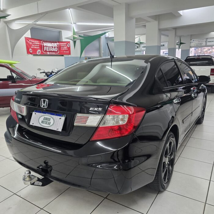 HONDA CIVIC SEDAN 1.8 EXS PRETO 2012 FLEX - Imagem 6