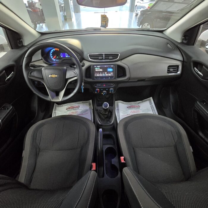 GM PRISMA 1.0 LT BRANCO 2013 FLEX - Imagem 9