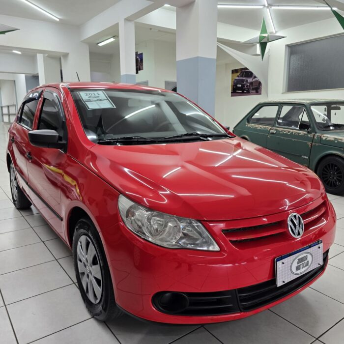 VW GOL 1.0 G5 TREND VERMELHO 2011 FLEX