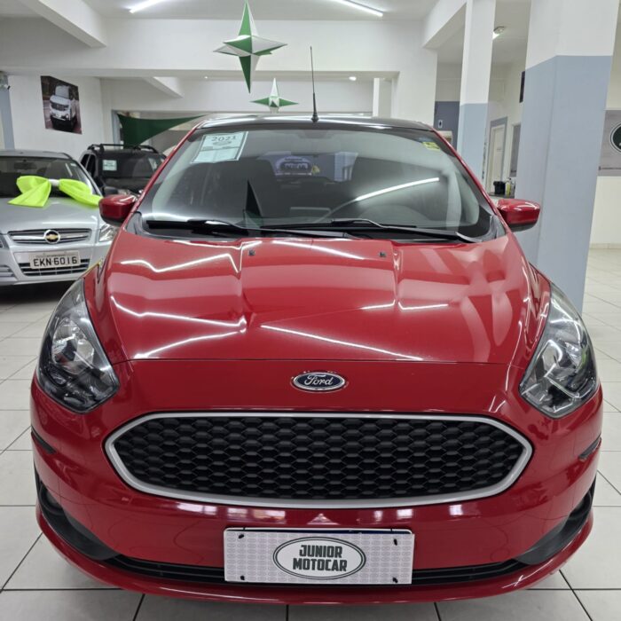 FORD KA 1.0 SE PLUS VERMELHO 2021 FLEX - Imagem 2