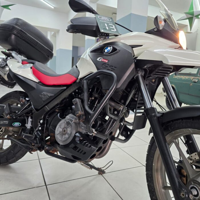 BMW G650 GS BRANCA 2013 GASOLINA - Imagem 2
