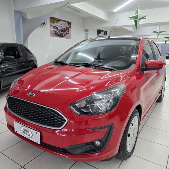 FORD KA 1.0 SE PLUS VERMELHO 2021 FLEX - Imagem 3