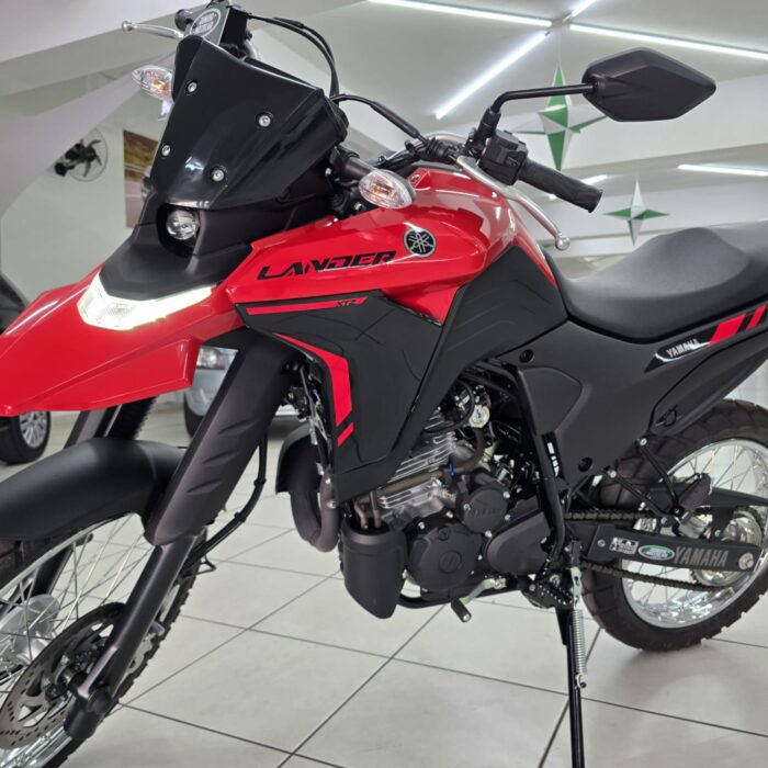 YAMAHA XTZ 250 LANDER ABS VERMELHA 2025 FLEX (422km) - Imagem 4