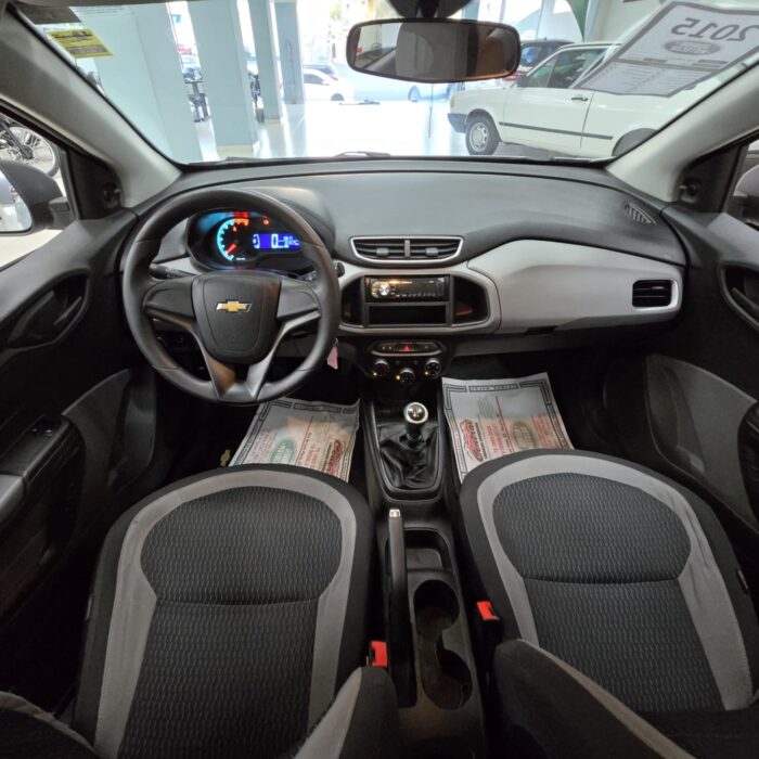 GM ONIX 1.0 LT PRATA 2015 FLEX - Imagem 9