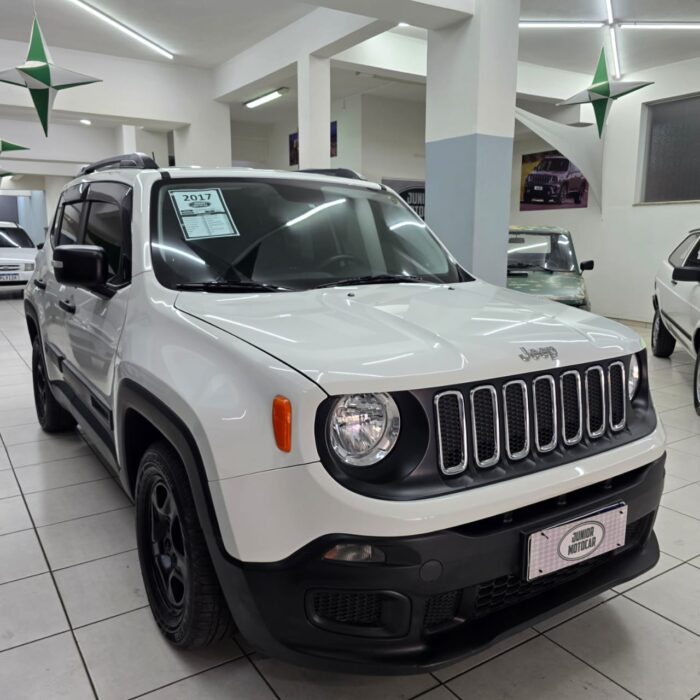JEEP RENEGADE 1.8 SPORT AUT. 4X2 BRANCO 2017 FLEX