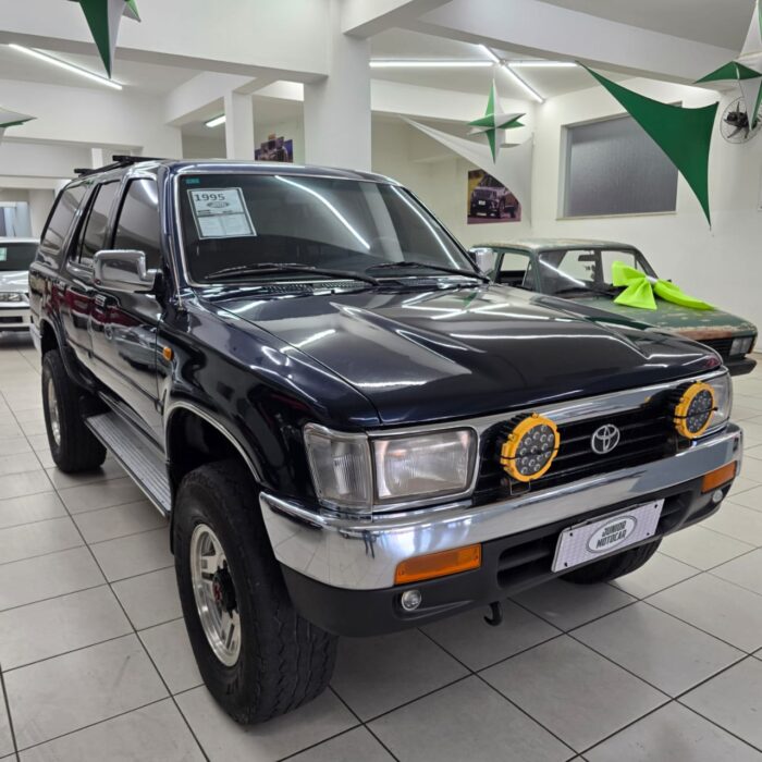 TOYOTA HILUX SW4 2.8 DLX 4X4 AZUL 1995 DIESEL