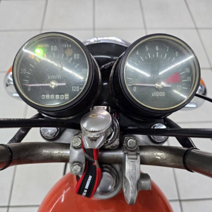 HONDA CG 125 KS LARANJA 1977 GASOLINA - Imagem 10