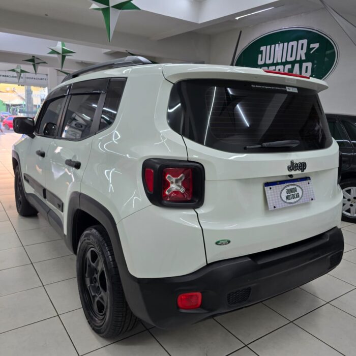 JEEP RENEGADE 1.8 SPORT AUT. 4X2 BRANCO 2017 FLEX - Imagem 10