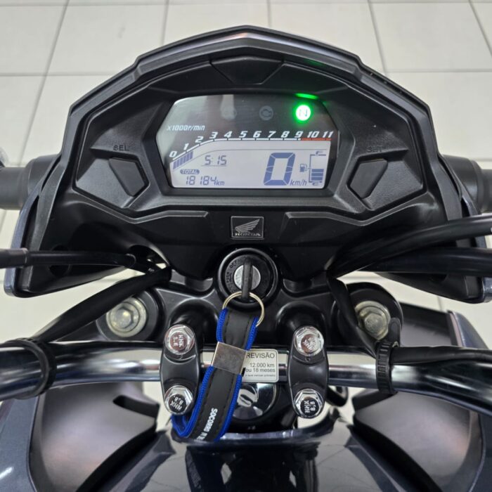 HONDA CG 160 FAN ESDi CINZA 2024 FLEX - Imagem 10