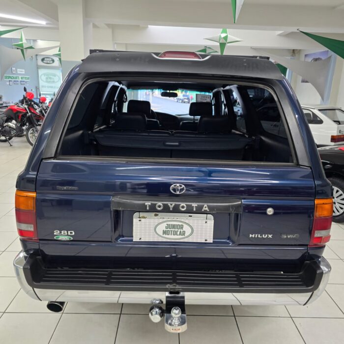 TOYOTA HILUX SW4 2.8 DLX 4X4 AZUL 1995 DIESEL - Imagem 13