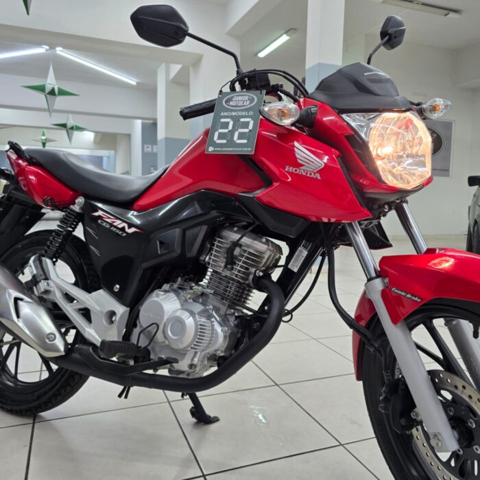 HONDA CG 160 FAN ESDi VERMELHO 2022 FLEX - Imagem 2