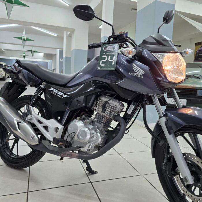 HONDA CG 160 FAN ESDi CINZA 2024 FLEX - Imagem 2