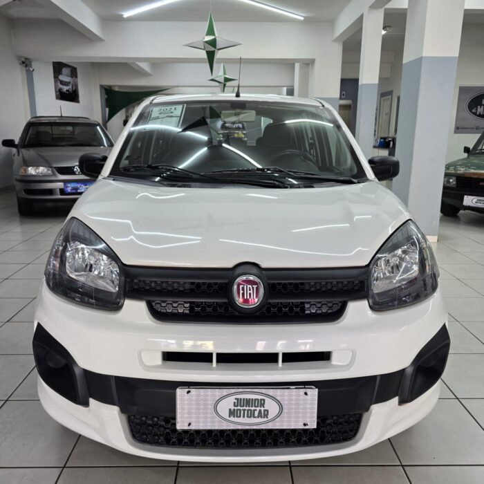 FIAT UNO 1.0 VIVACE ATTRACTIVE BRANCO 2021 FLEX - Imagem 2