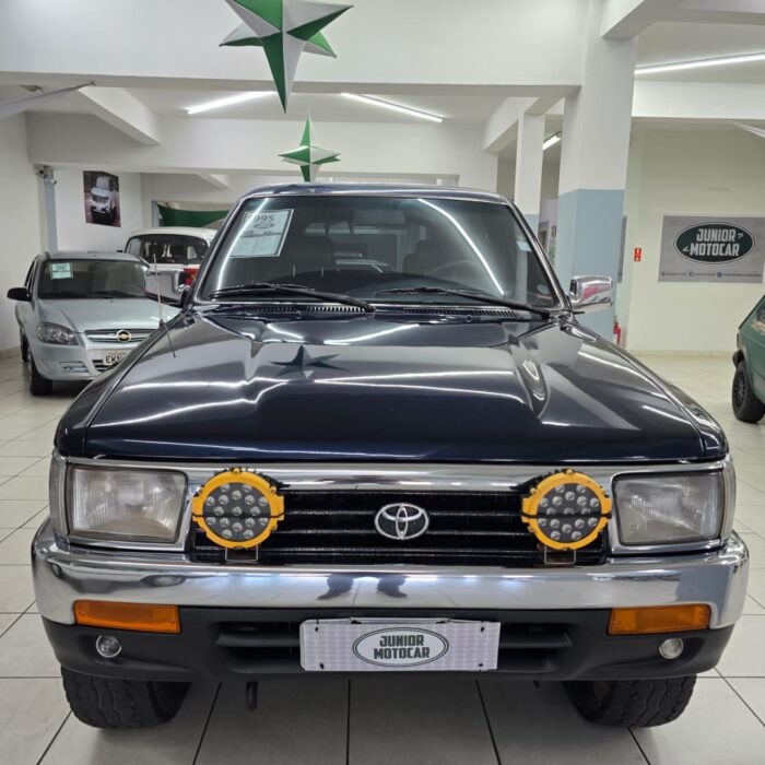 TOYOTA HILUX SW4 2.8 DLX 4X4 AZUL 1995 DIESEL - Imagem 2
